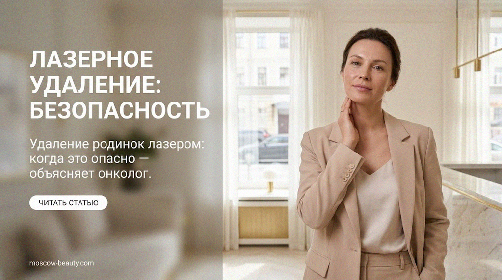 Удаление родинок лазером: когда это опасно — объясняет онколог — Esthetic Clinic Москва