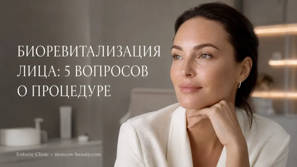 Биоревитализация лица: 5 главных вопросов о процедуре