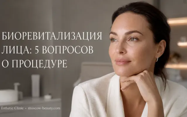 Биоревитализация лица: 5 главных вопросов о процедуре
