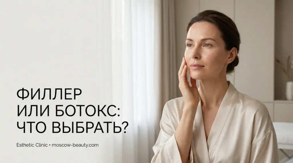 Филлер или ботокс: что выбрать для лица — разбираем разницу — Esthetic Clinic