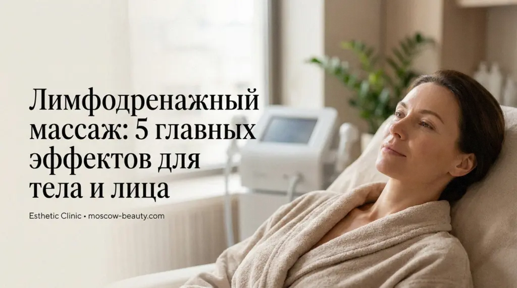 Лимфодренажный массаж: 5 главных эффектов для тела и лица — Esthetic Clinic
