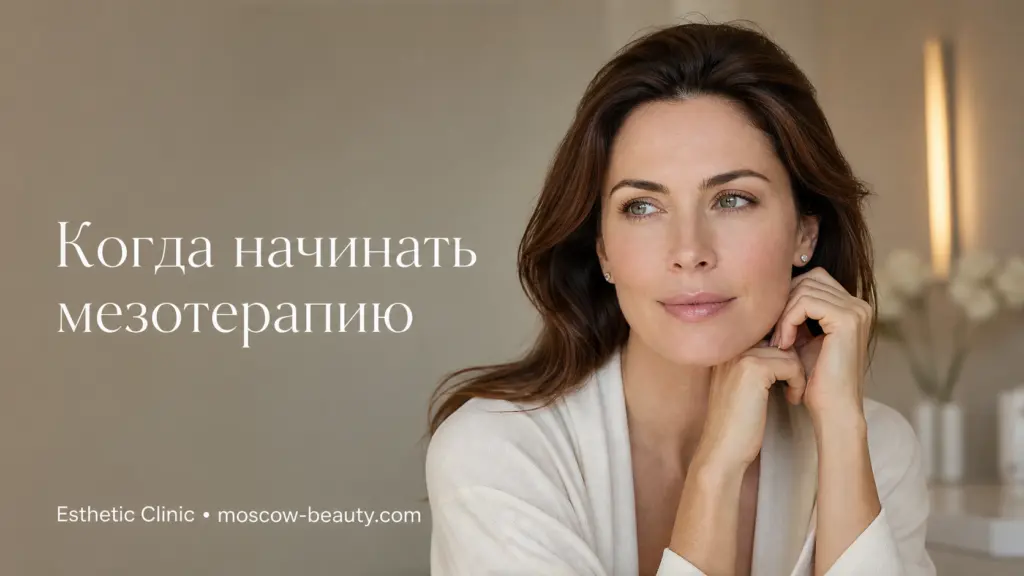 Мезотерапия для лица: когда начинать, чтобы получить максимум эффекта