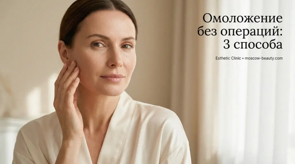 Омоложение кожи: 3 способа вернуть упругость без операций — Esthetic Clinic