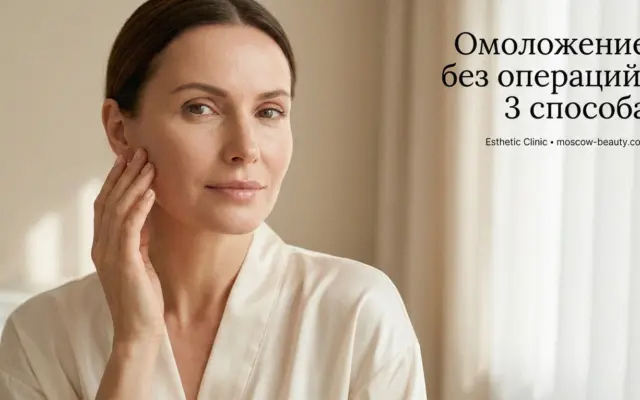 Омоложение кожи: 3 способа вернуть упругость без операций