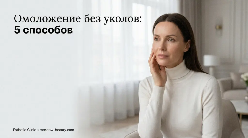 Омоложение лица: 5 рабочих способов выглядеть моложе без уколов — Esthetic Clinic