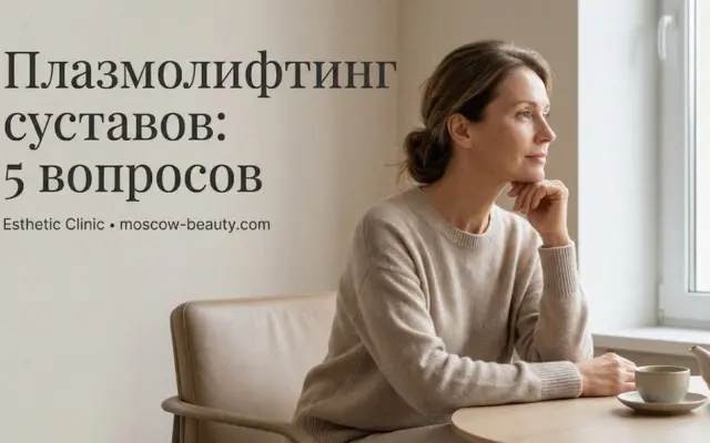 Плазмолифтинг суставов: 5 главных вопросов о процедуре врачу