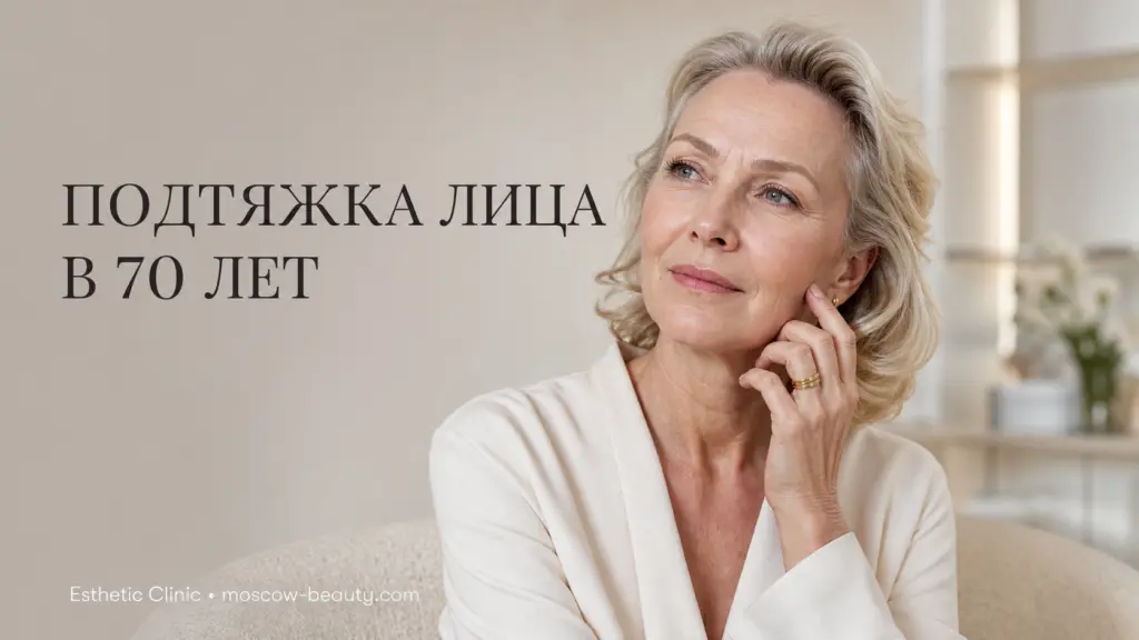 Подтяжка лица в 70 лет — риски, цена и реальный эффект на фото