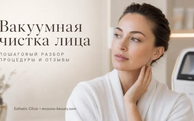 Вакуумная чистка лица — пошаговый разбор процедуры и отзывы