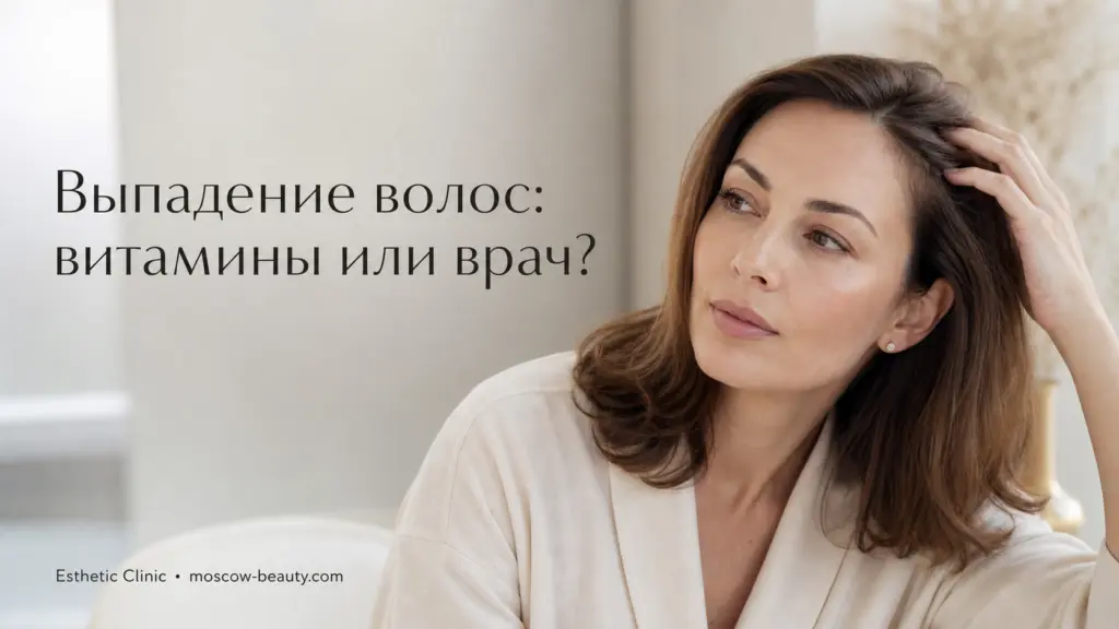 Выпадение волос: когда нужны витамины, а когда — помощь врача