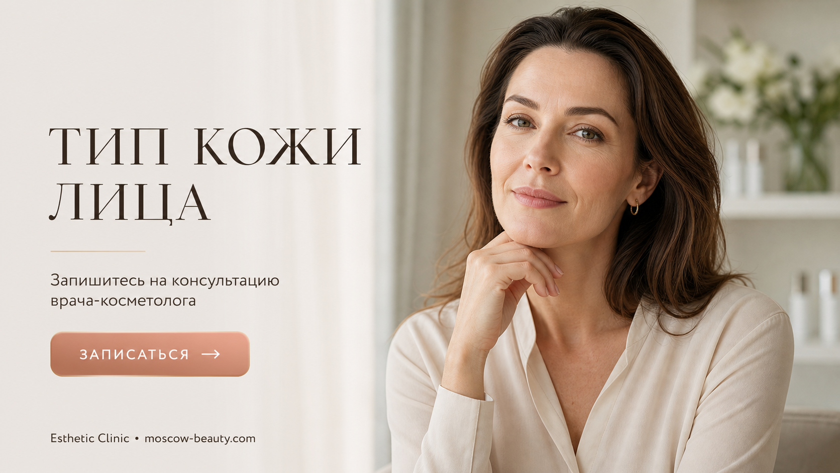 Как определить тип кожи лица: 3 простых шага в домашних условиях — Esthetic Clinic Москва