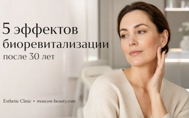 Биоревитализация: 5 главных эффектов для кожи после 30 лет