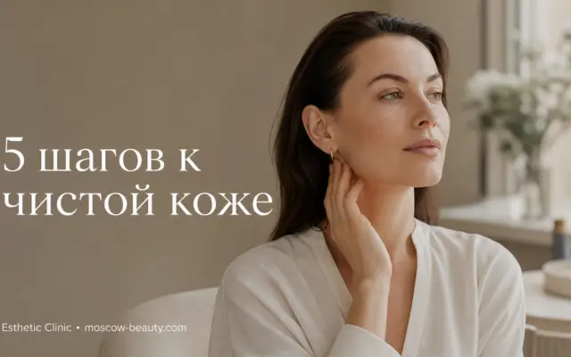 Чистая кожа лица: 5 этапов правильного ухода для улучшения состояния кожи