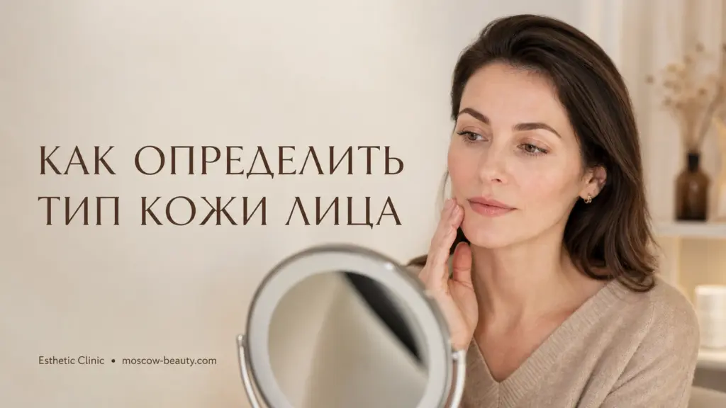 Как определить тип кожи лица: 3 простых шага в домашних условиях