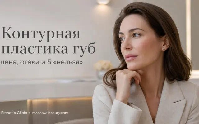 Контурная пластика губ: цена в Москве, отеки и 5 главных «нельзя»