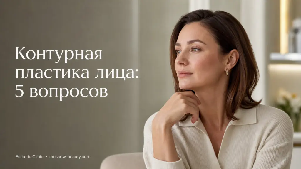 Контурная пластика лица филлерами: 5 вопросов косметологу