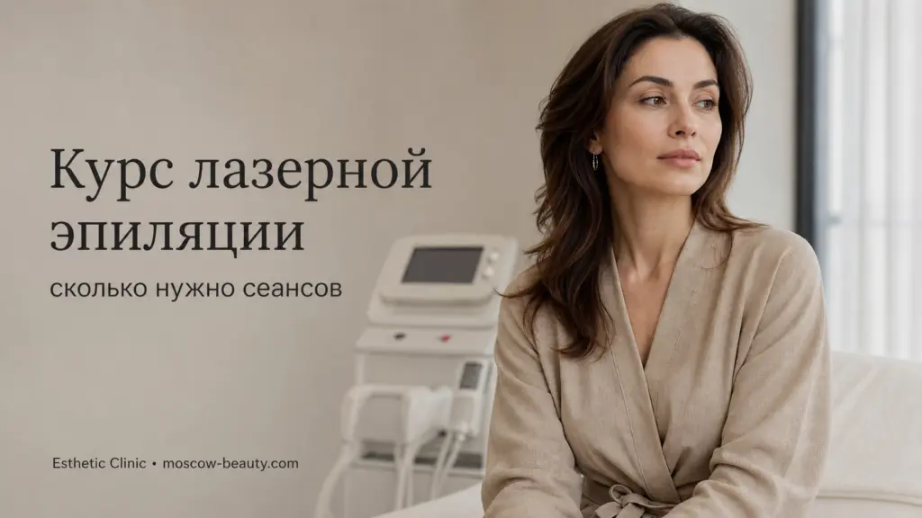 Курс лазерной эпиляции: сколько нужно сеансов для полного эффекта