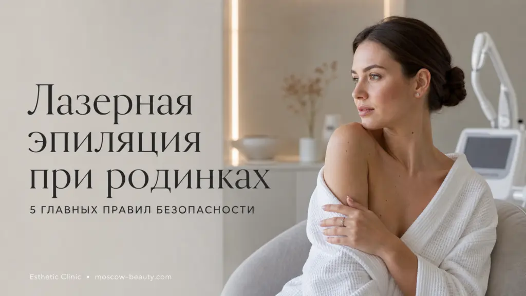 Лазерная эпиляция при родинках: 5 главных правил безопасности