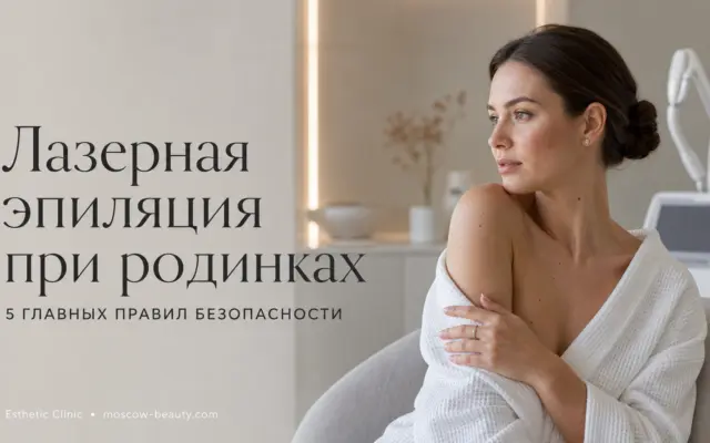 Лазерная эпиляция при родинках: 5 главных правил безопасности