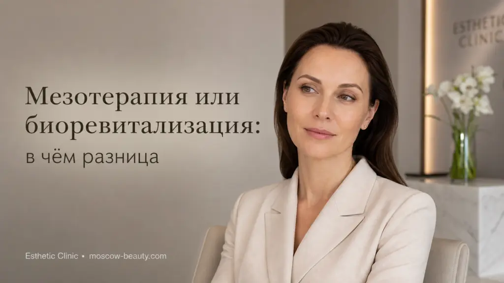 Мезотерапия или биоревитализация: чем отличаются и какую выбрать