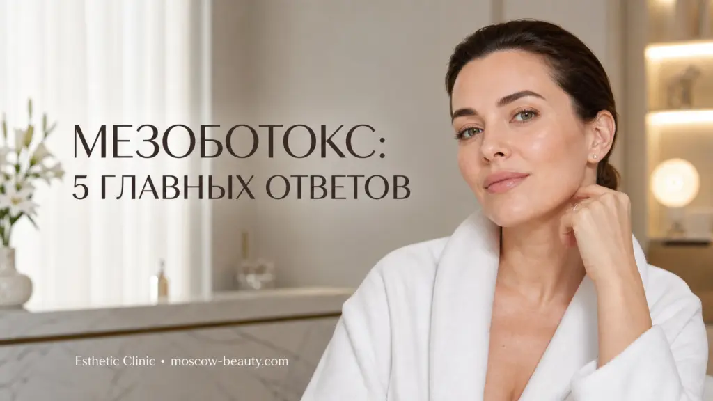 Мезоботокс: что это за процедура — 5 главных ответов косметолога