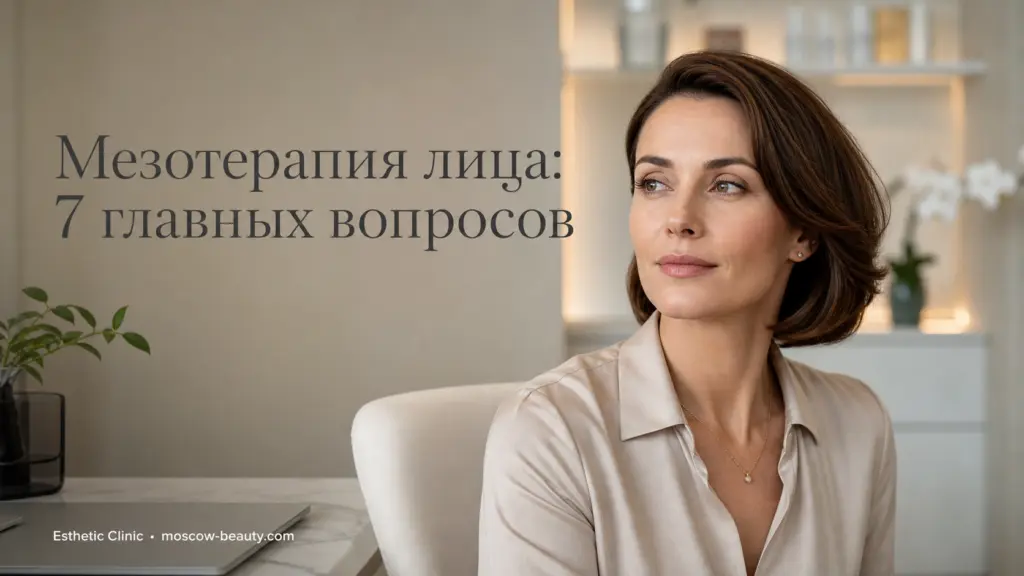 Мезотерапия лица: 7 главных вопросов косметологу перед процедурой