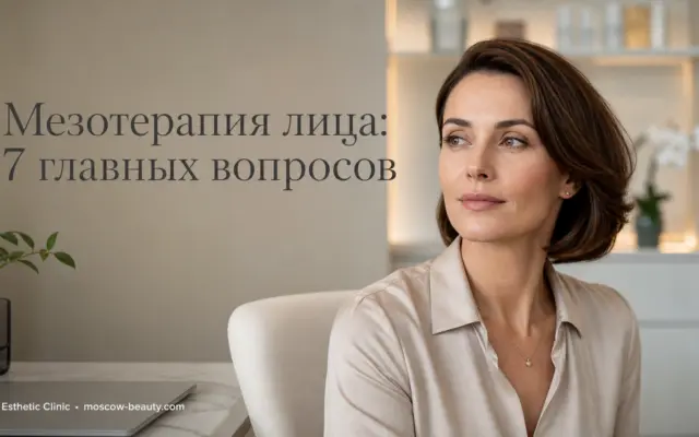 Мезотерапия лица: 7 главных вопросов косметологу перед процедурой