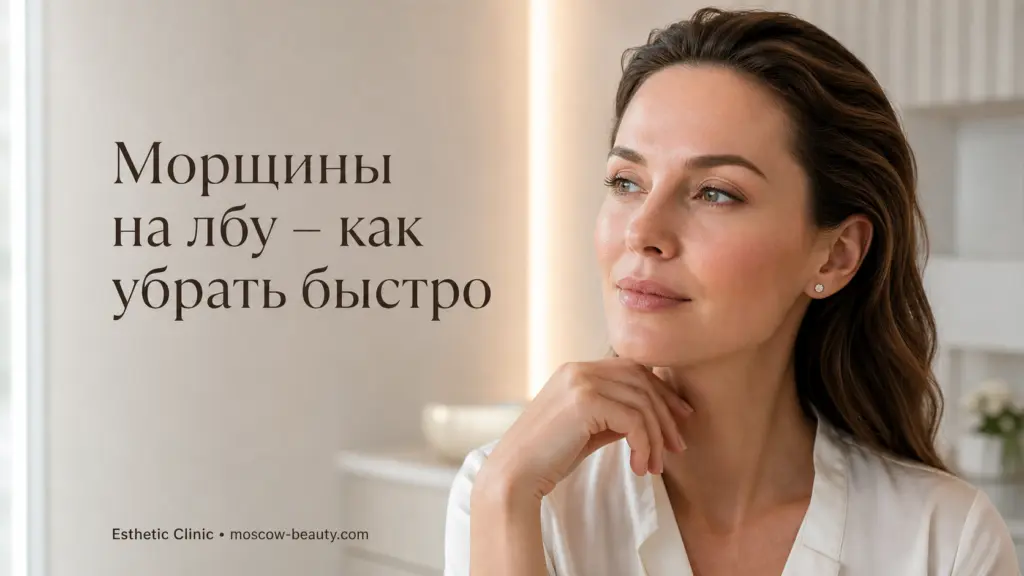 Морщины на лбу: как убрать за 15 минут в день без дорогих кремов