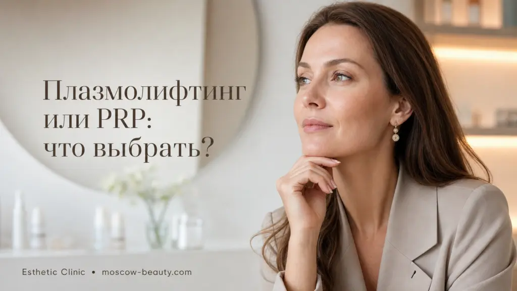 Омоложение кожи лица: плазмолифтинг или PRP? Что выбрать и в чём разница