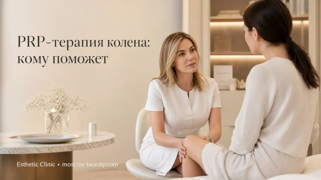 PRP-терапия колена: объясняет врач — кому и когда поможет