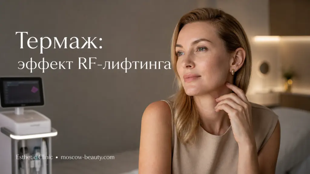 Термаж: что это за процедура и какой эффект от RF-лифтинга