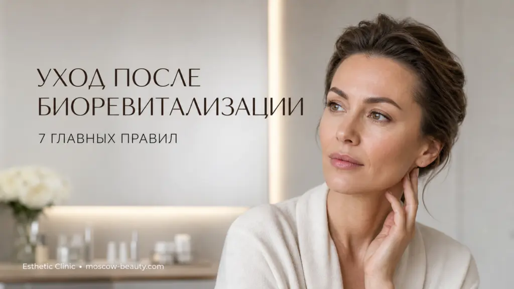 Уход после биоревитализации лица: 7 главных правил косметолога