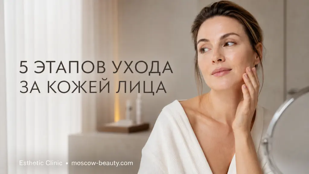 Уход за кожей лица: 5 базовых этапов на каждый день