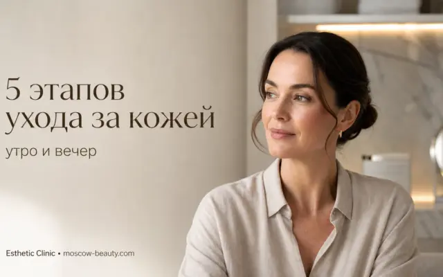 Уход за кожей лица: 5 основных этапов на утро и вечер