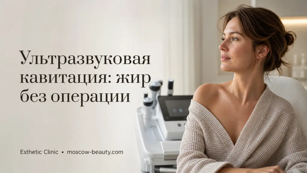 Ультразвуковая кавитация: что это и как убирает жир без операции?