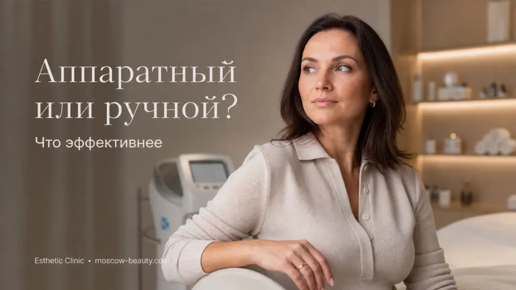 Аппаратный массаж или ручной: что эффективнее для тела — разбор методов