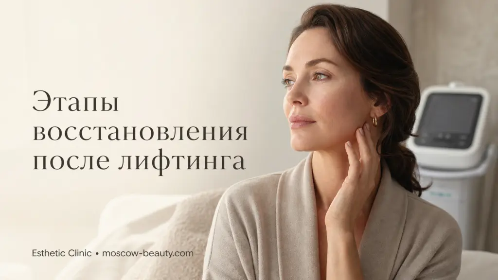Аппаратный лифтинг лица: этапы восстановления и реабилитации после процедуры
