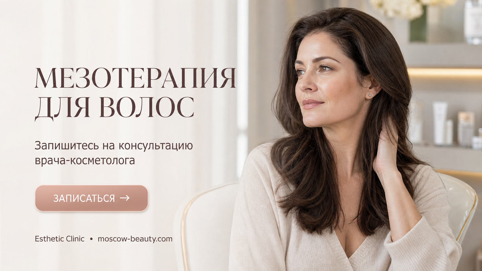 Мезотерапия для волос: как работает процедура и сколько нужно сеансов — Esthetic Clinic Москва