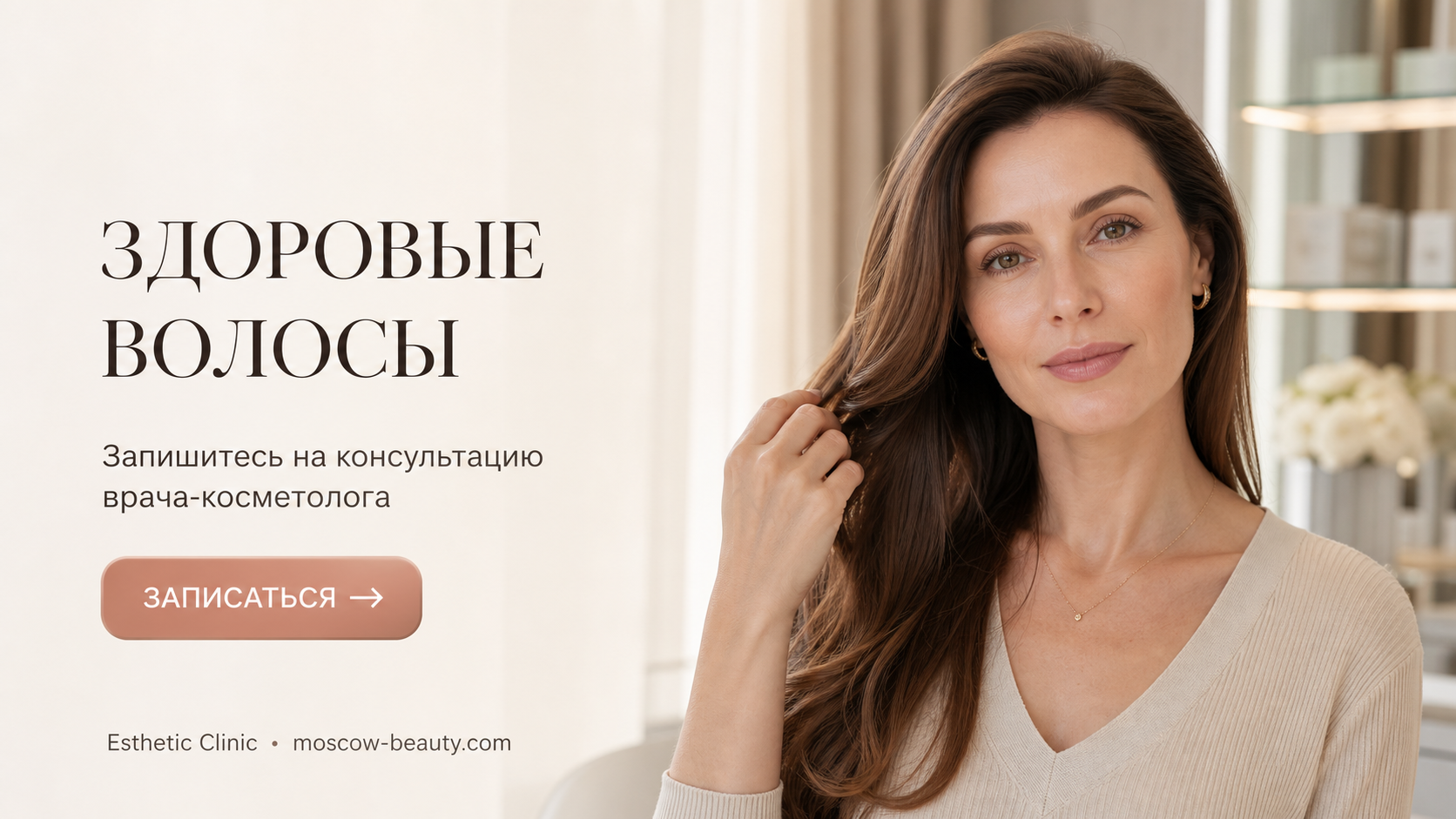 Уход за волосами в домашних условиях: 5 простых шагов для здоровья и блеска — Esthetic Clinic Москва