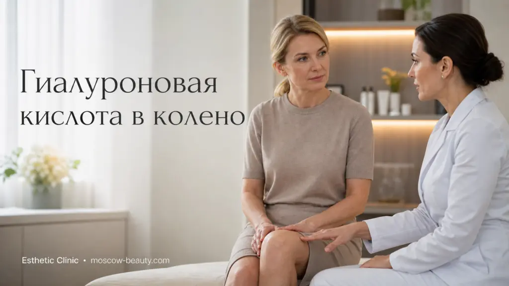 Гиалуроновая кислота в колено: эффективность инъекций, результаты и что нужно знать пациенту