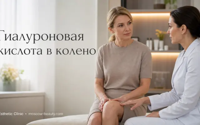 Гиалуроновая кислота в колено: эффективность инъекций, результаты и что нужно знать пациенту