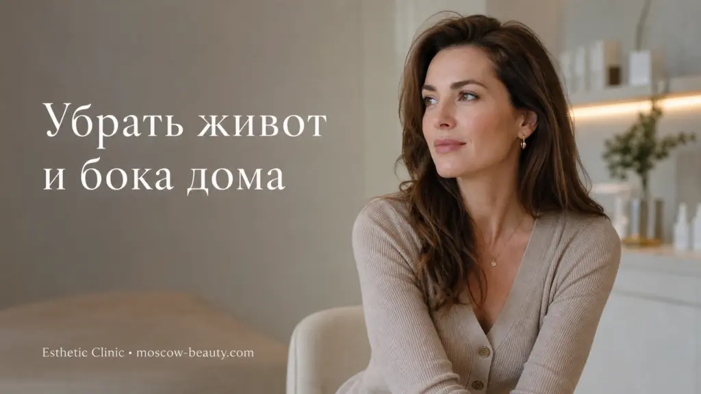 Как убрать живот и бока в домашних условиях: 5 шагов к результату без диет