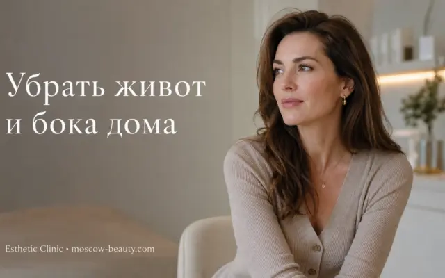 Как убрать живот и бока в домашних условиях: 5 шагов к результату без диет