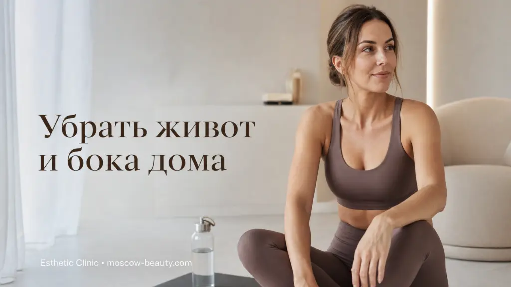 Как убрать живот и бока в домашних условиях: 5 шагов к результату