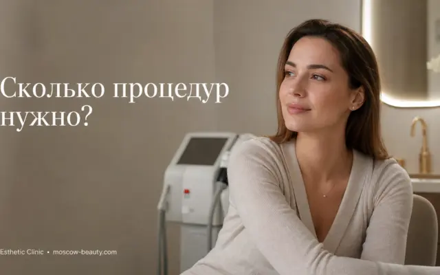 Лазерная эпиляция: сколько процедур нужно для полного удаления волос