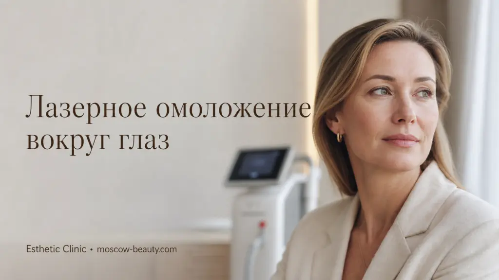 Лазерное омоложение вокруг глаз: реальные результаты, цена и отзывы пациентов