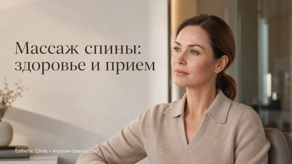 Лечебный массаж спины: 5 правил для здоровья и как записаться на прием