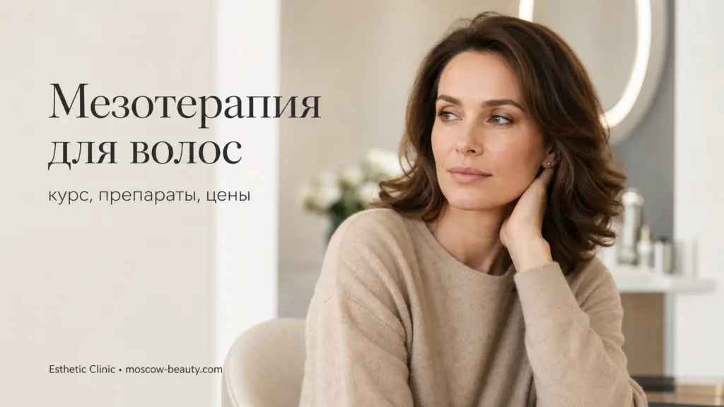 Мезотерапия для волос от выпадения: курс процедур, выбор препаратов и цены
