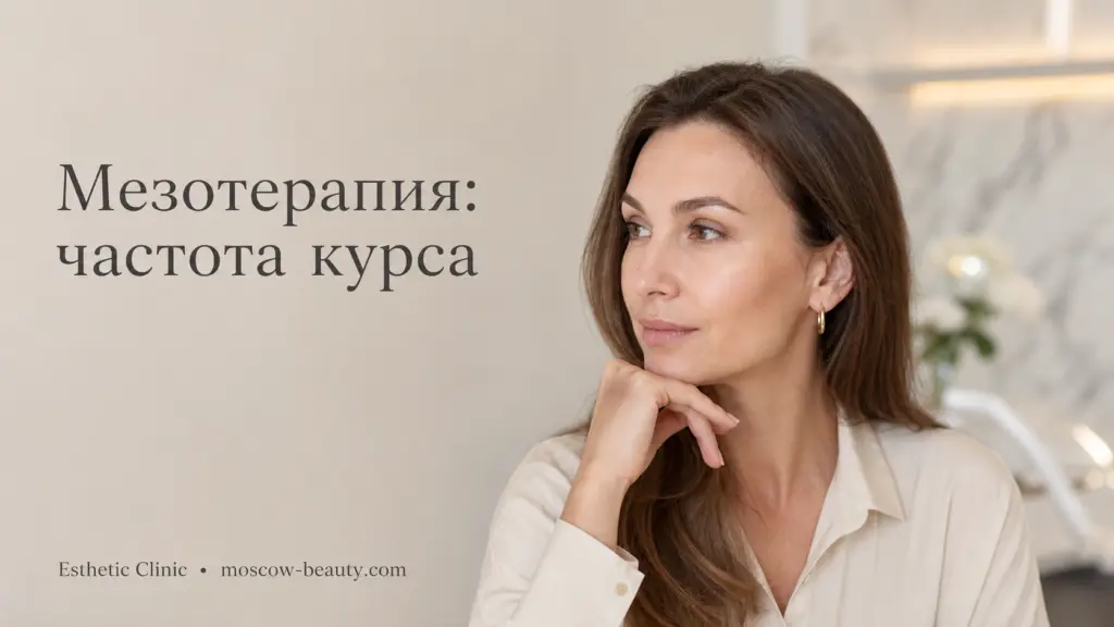 Мезотерапия: как часто нужно делать процедуру для лица и волос — чек-лист курса