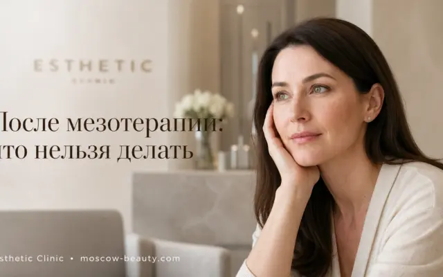 Мезотерапия для лица: что нельзя делать после процедуры — советы специалиста