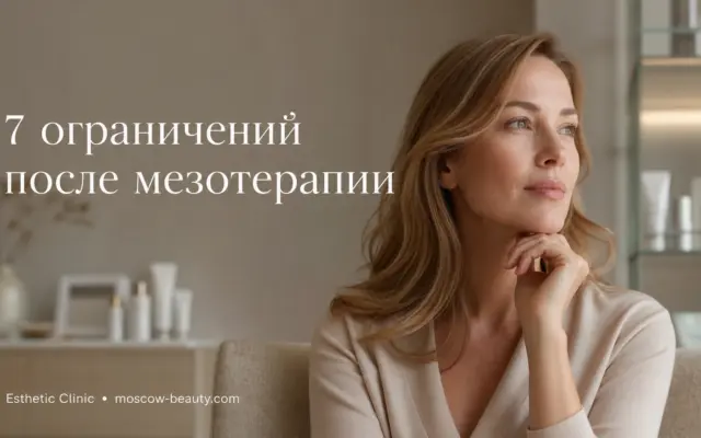 Мезотерапия: 7 главных ограничений после процедуры для быстрого восстановления
